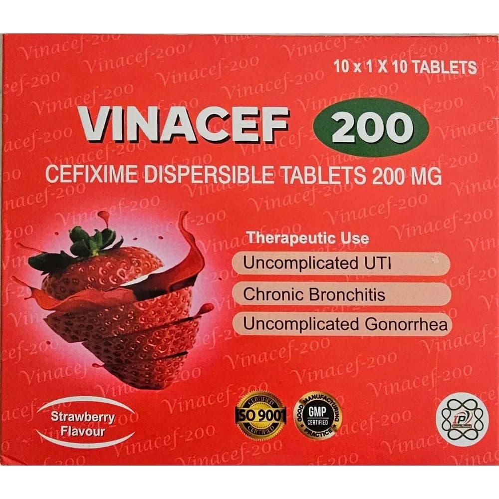 Vinacef 200 mg