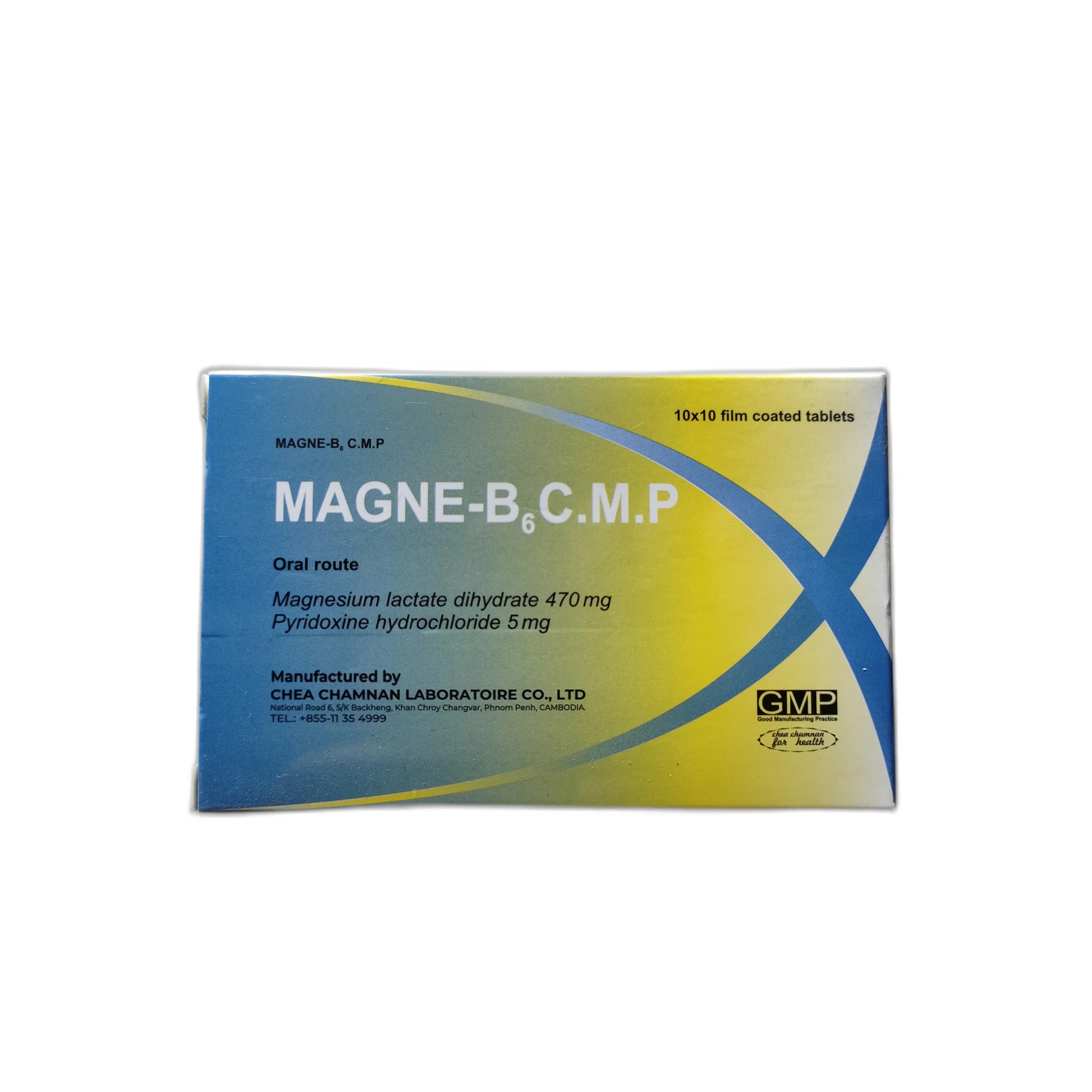 Magne-B6 C.M.P 470 mg / 5 mg