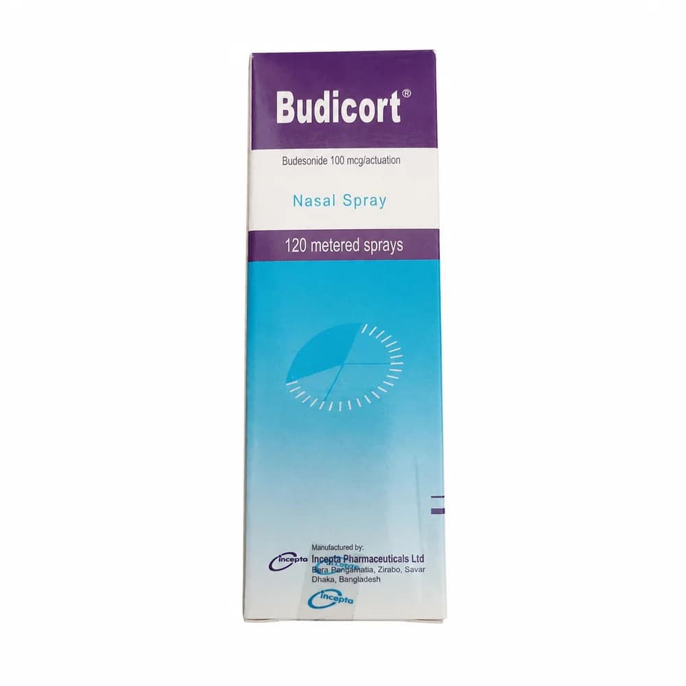 Budicort Budesonide 100 mcg/actuation