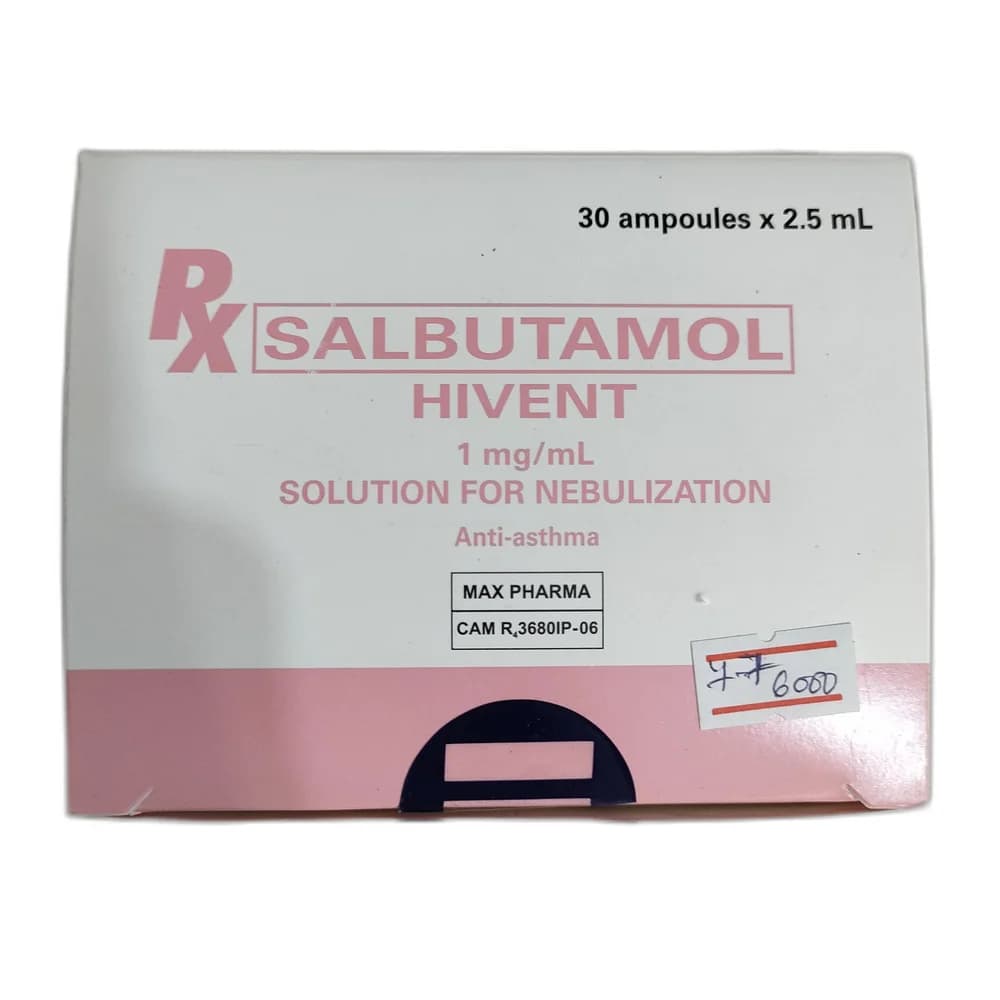 Salbutamol Hivent 1 mg/mL
