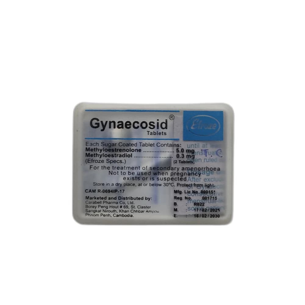 Gynaecosid 5 mg / 0.3 mg