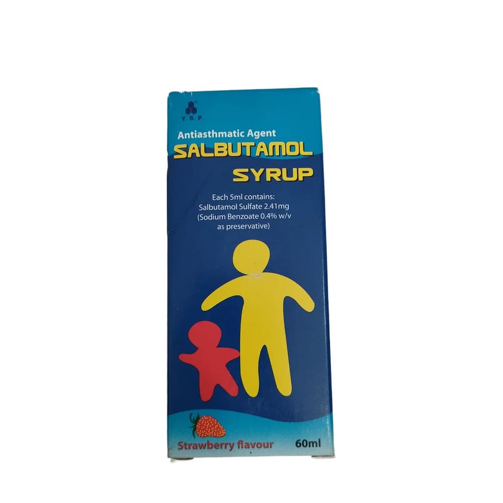 Salbutamol Syrup 2 mg / 5 mL