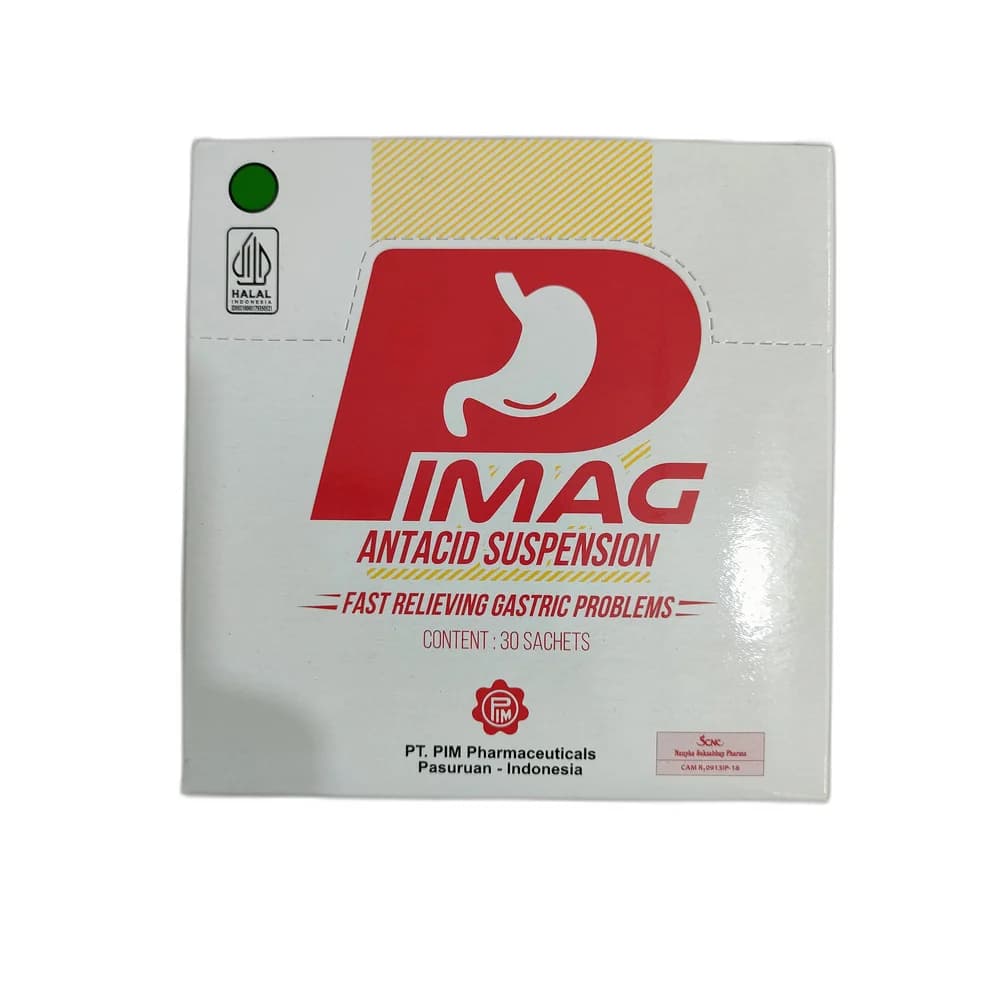 Pimag 300 mg / 300 mg / 80 mg per 7 ml