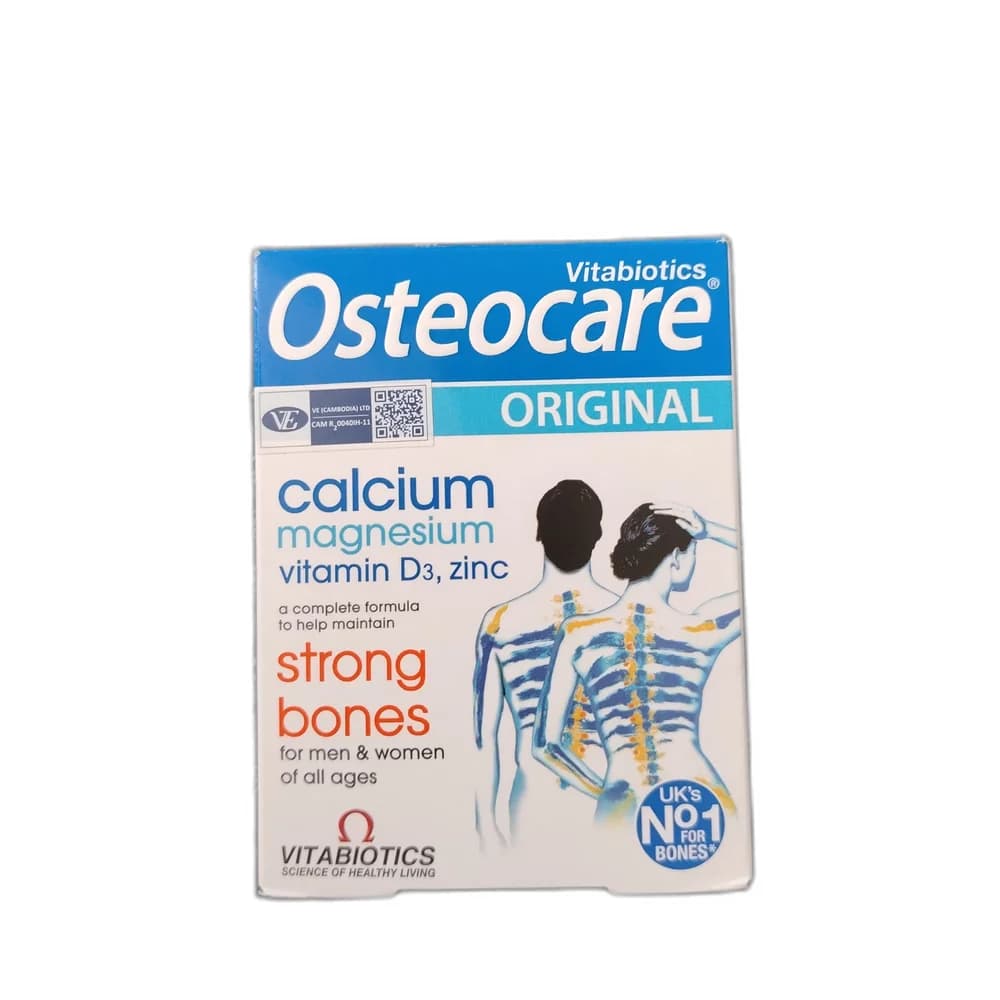 Osteocare Calcium 800 mg / Magnesium 300 mg / Vitamin D3 5 µg / Zinc 10 mg