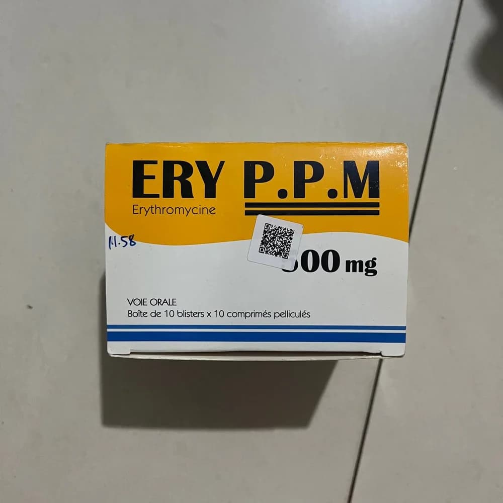 ERY P.P.M 500 mg film-coated tablets