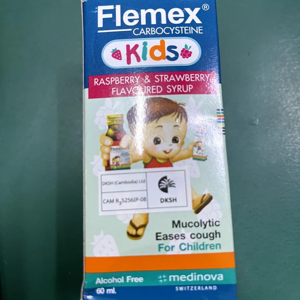 Flemex Kids (Raspberry + Strawberry Flavor) Not available