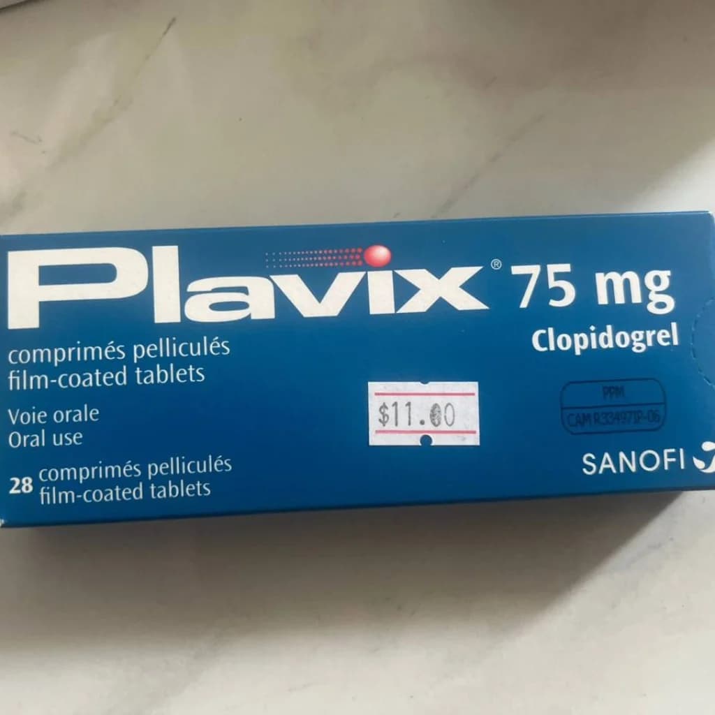 Plavix (Clopidogrel) 75 mg