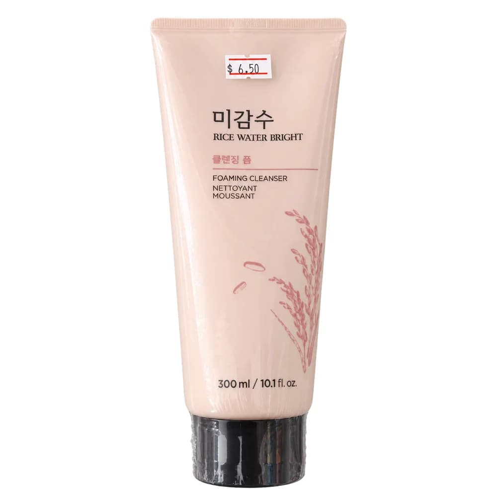 The Face Shop Rice Water Bright Foaming Cleanser (300 ml)