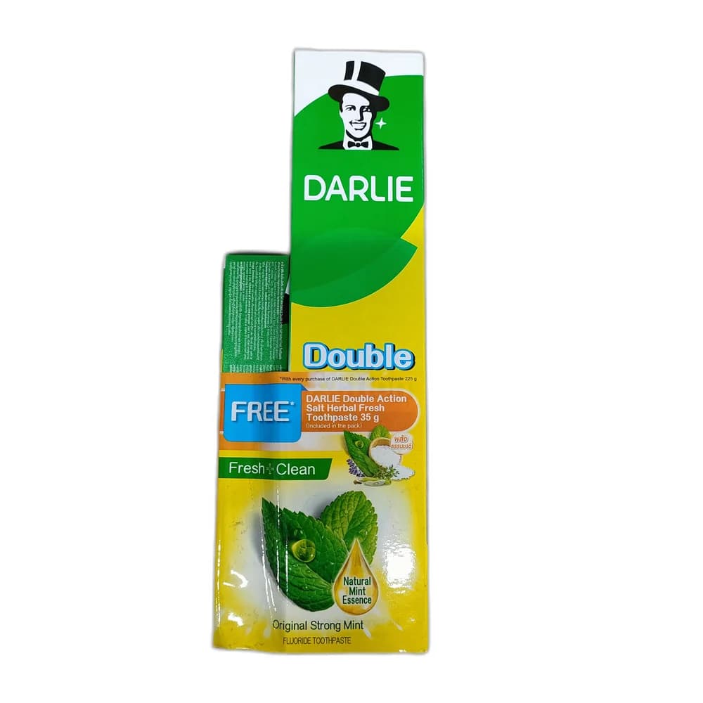 Darlie Double Action Original Strong Mint Promotional Pack 225 g + 35 g