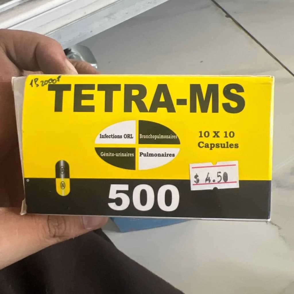 TETRA-MS 500 Tetracycline 500 mg