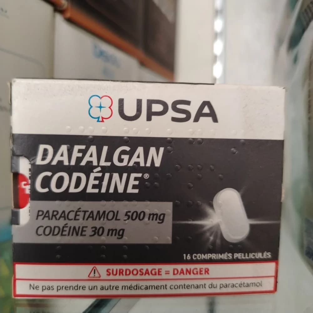 Dafalgan CodΓ©ine 500 mg / 30 mg
