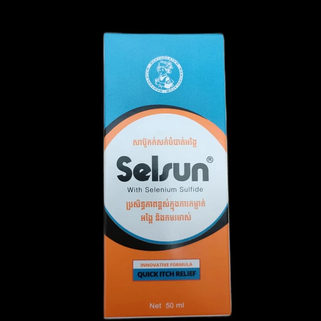 Selsun Selenium Sulfide Shampoo 50ml Selenium Sulfide 1%