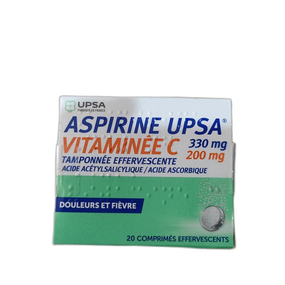 Aspirine UPSA Vitaminee C 330 mg / 200 mg
