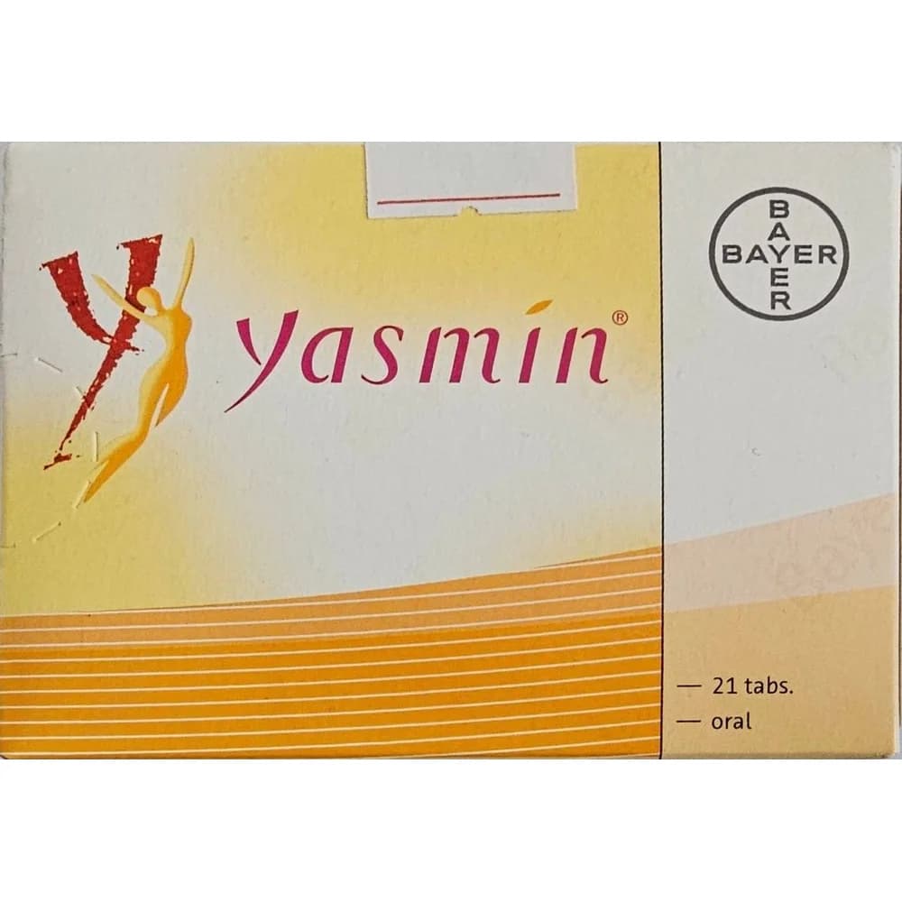 Yasmin Drospirenone 3 mg / Ethinylestradiol 0.030 mg