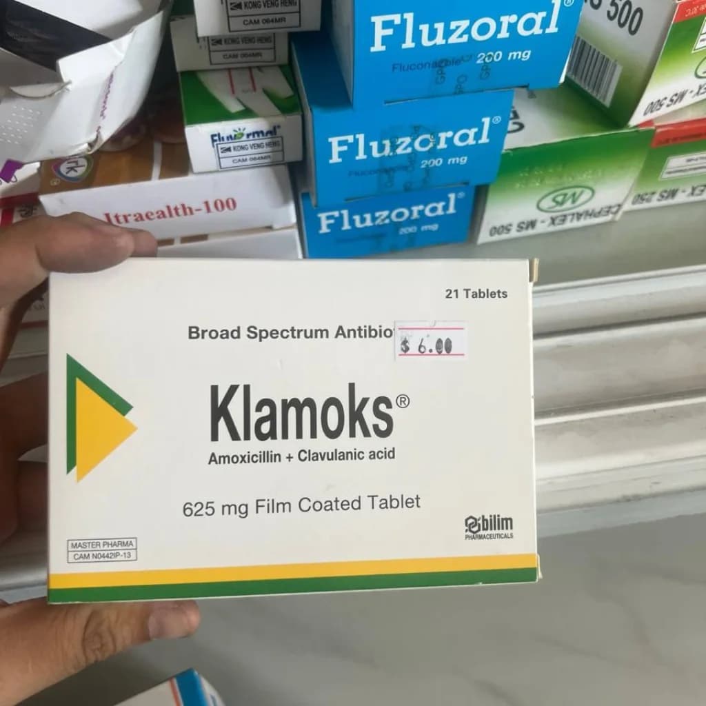 Klamoks (Amoxicillin 500 mg + Clavulanic acid 125 mg