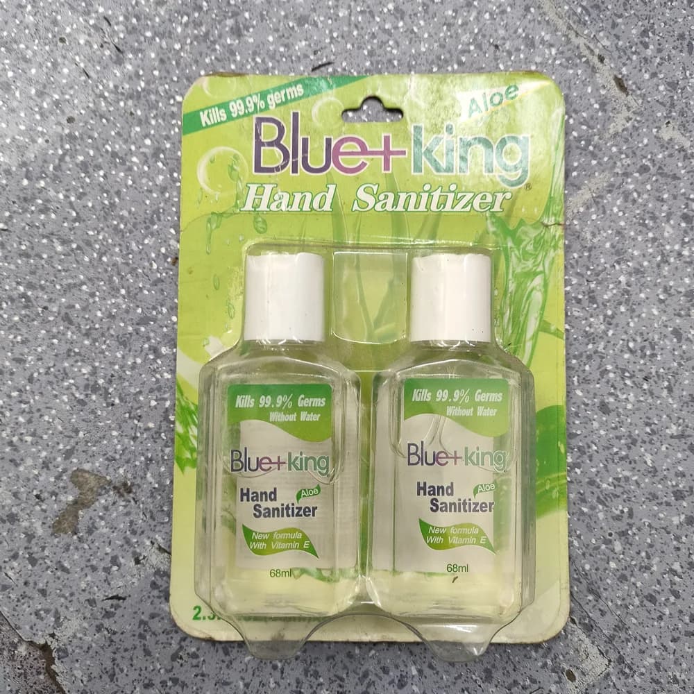 Blue+king Aloe Hand Sanitizer 68 mL per bottle