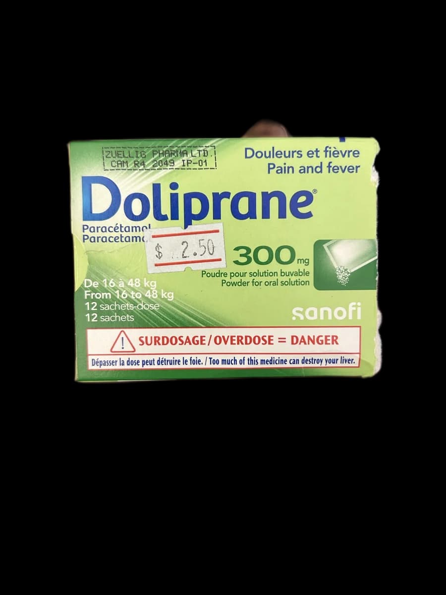 Doliprane 300 mg 300mg