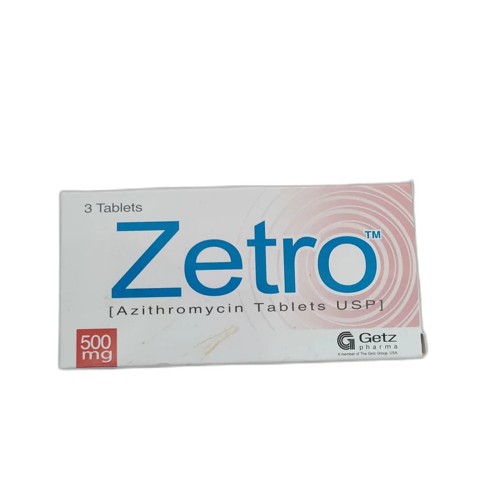 Zetro 500 mg Tablet 500 mg