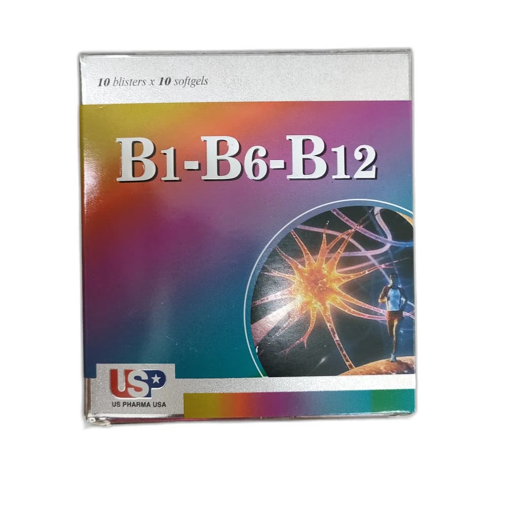 B1-B6-B12 Vitamin B1 3000 mcg / B6 4000 mcg / B12 6000 mcg