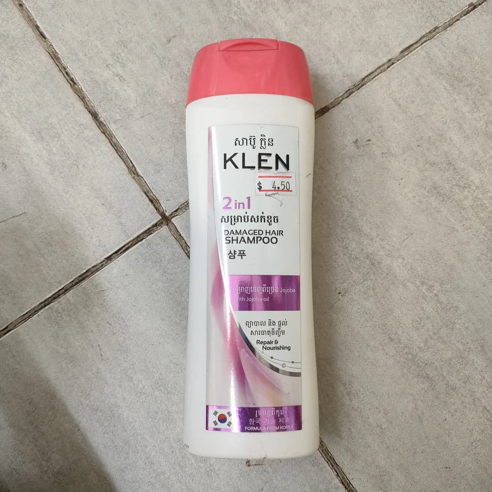 KLEN 2in1 Damaged Hair Shampoo Not available