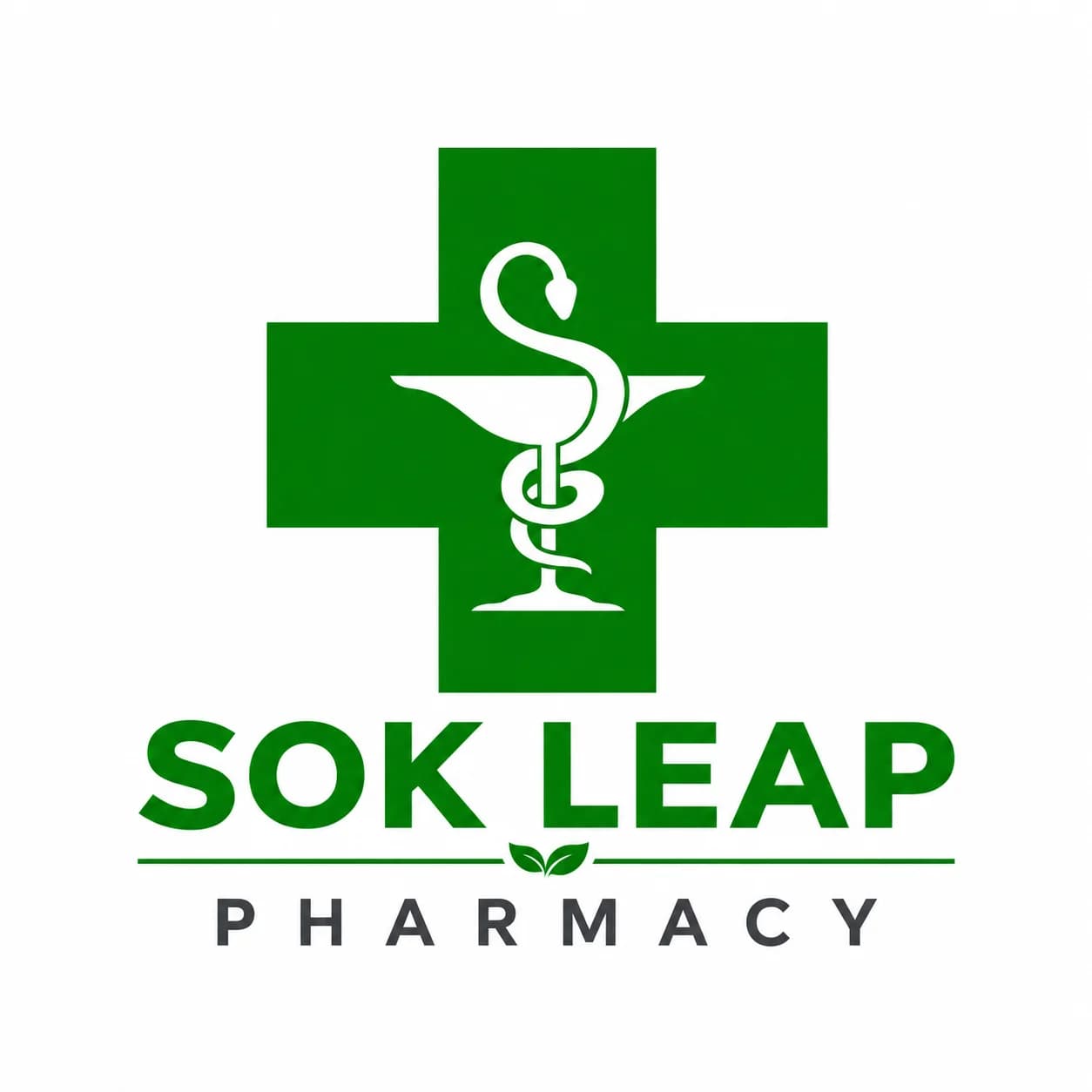 ឱសថស្ថាន សុខលាភ pharmacy logo
