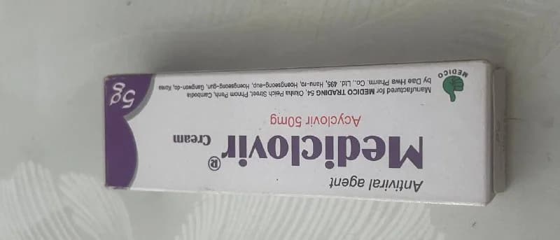 Mediclovir Cream Acyclovir 50mg, 5g