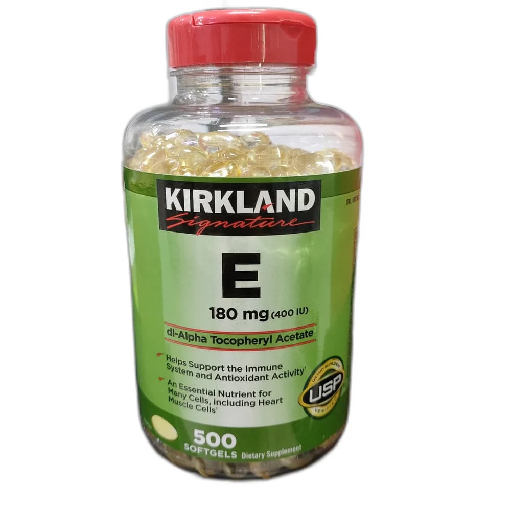 Kirkland Signature Vitamin E 180 mg (400 IU)