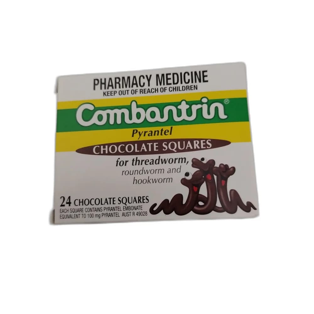 Combantrin Chocolate Squares 100 mg