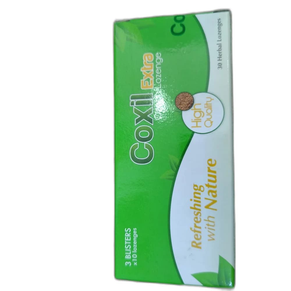 Coxil Extra Sugar-free herbal lozenge (30 lozenges pack)