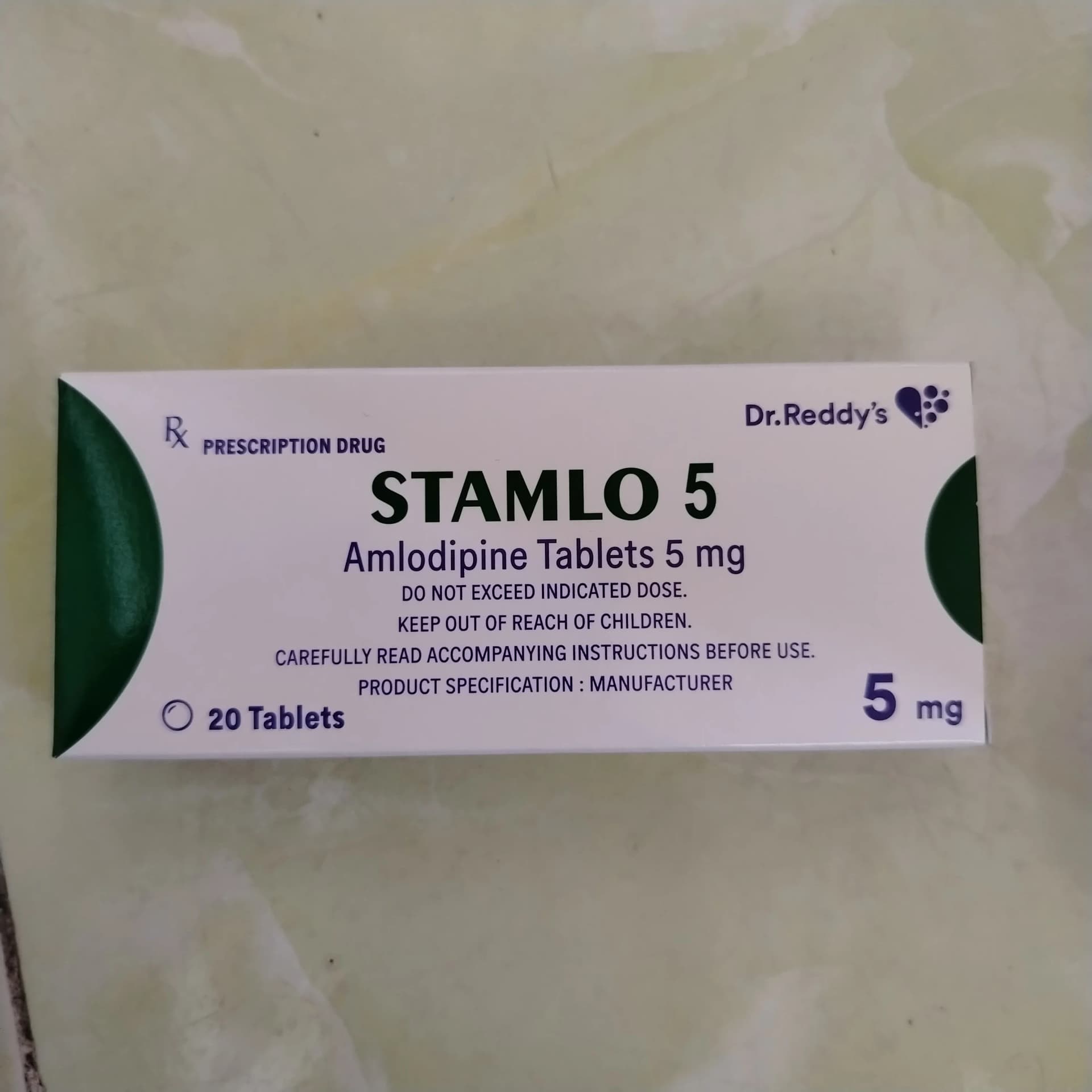 Stamlo 5 5 mg