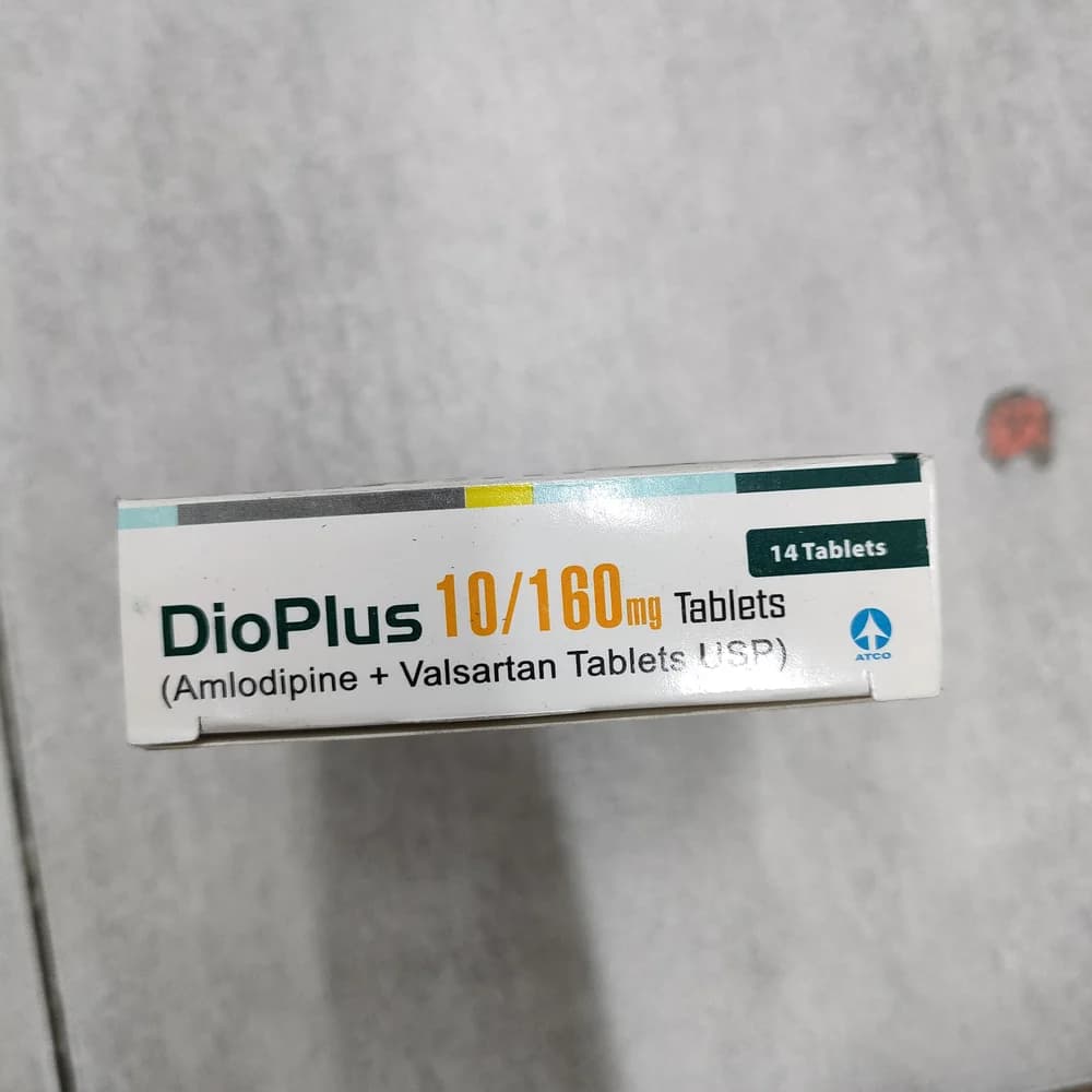 DioPlus 10/160 Amlodipine 10 mg + Valsartan 160 mg