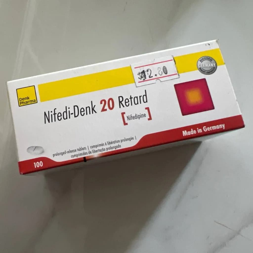 Nifedi-Denk 20 Retard 20 mg