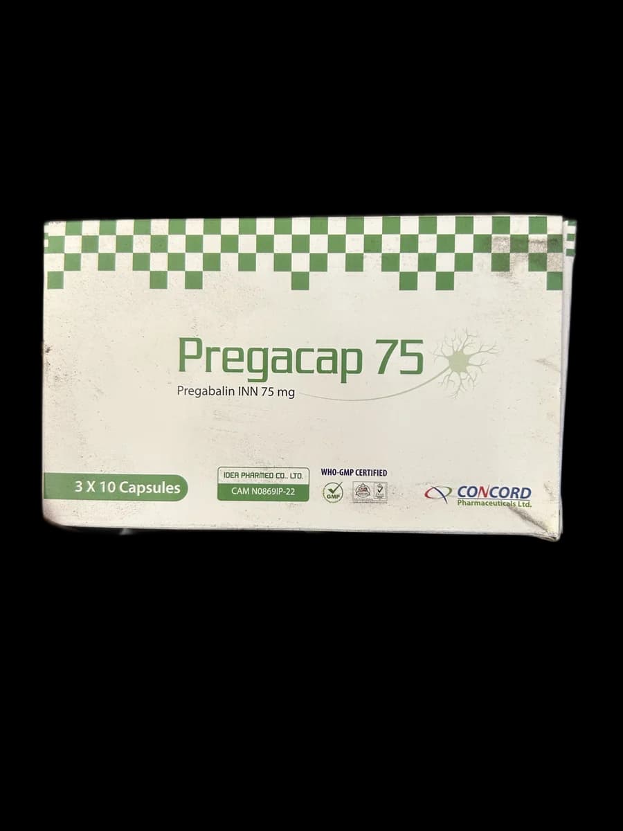 Pregacap 75 75mg