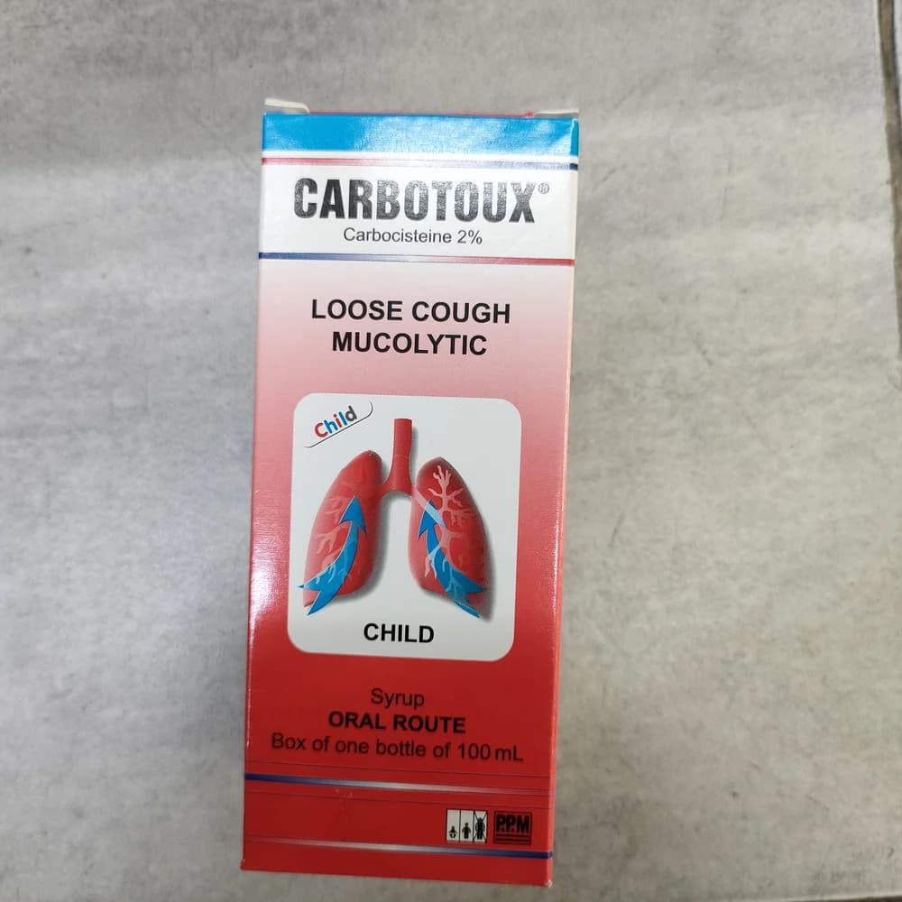 Carbotoux Child 100 mg / 5 mL