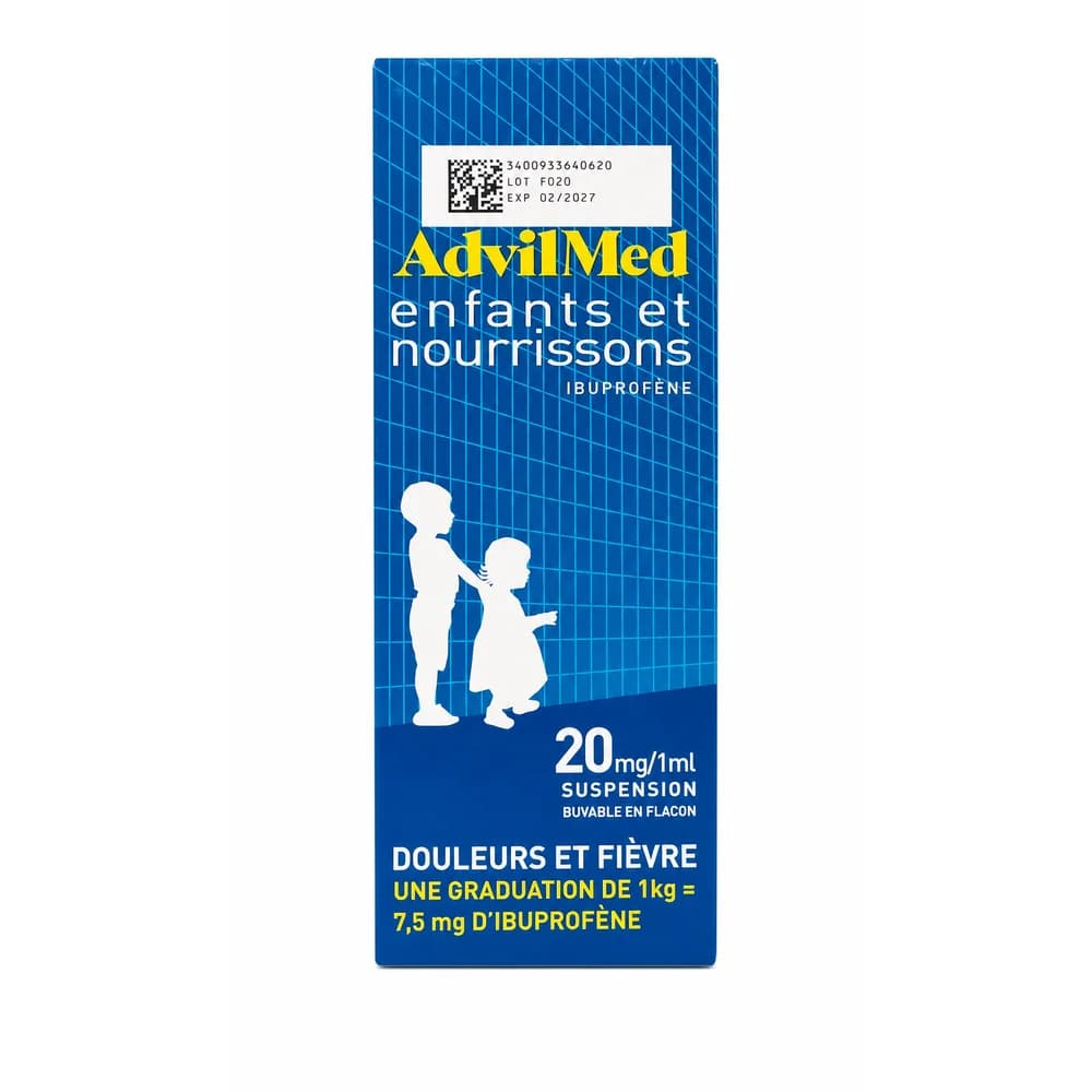 AdvilMed 20 mg/mL ibuprofen oral suspension