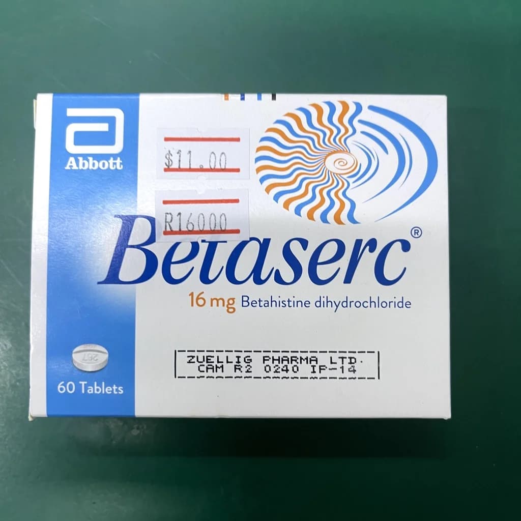Betaserc 16mg