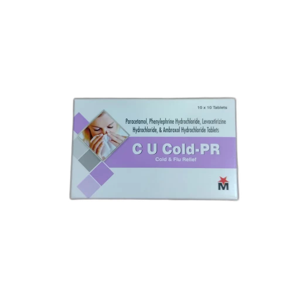C U Cold-PR 500 mg / 5 mg / 5 mg / 30 mg