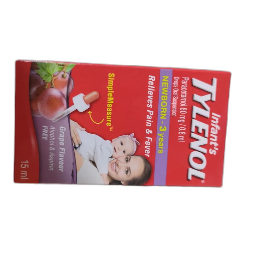 Infant's Tylenol Paracetamol 80 mg per 0.8 ml