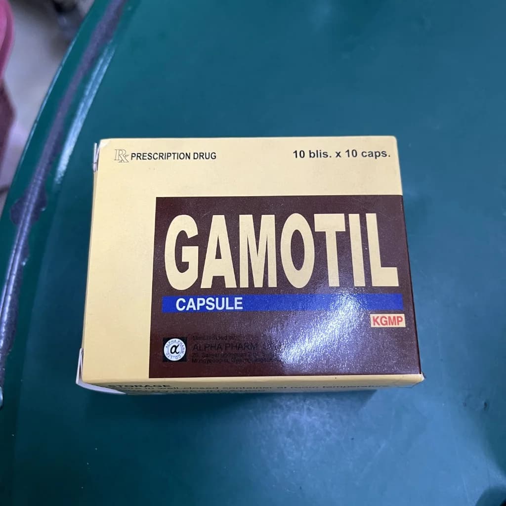 Gamotil Not available