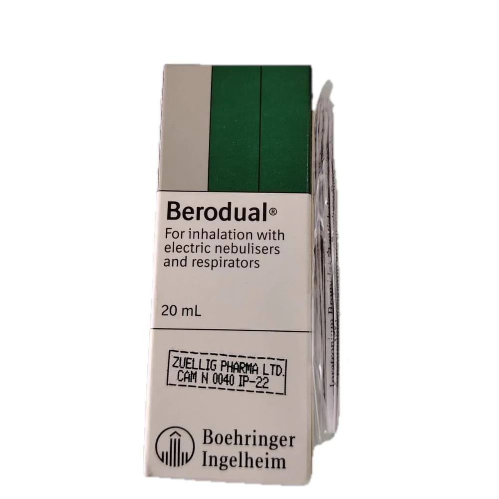 Berodual 0.25 mg / 0.5 mg per ml (20 ml)