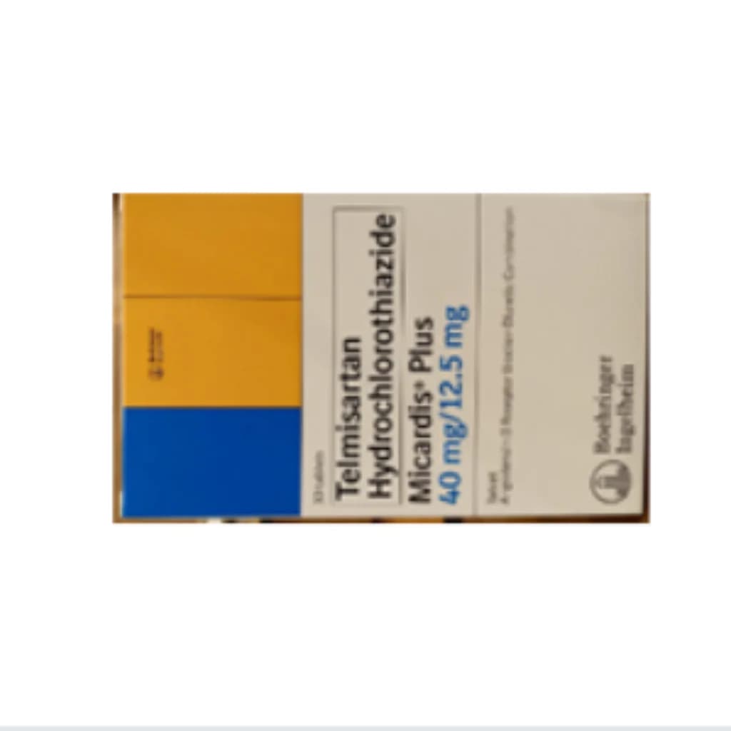 Micardis Plus 40/12.5mg (Telmisartan/Hydrochlorothiazide) 40/12.5mg
