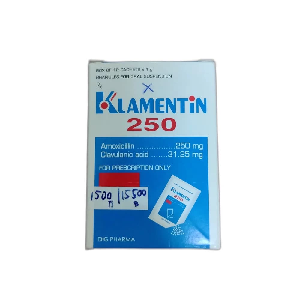 Klamentin 250 mg / 31.25 mg