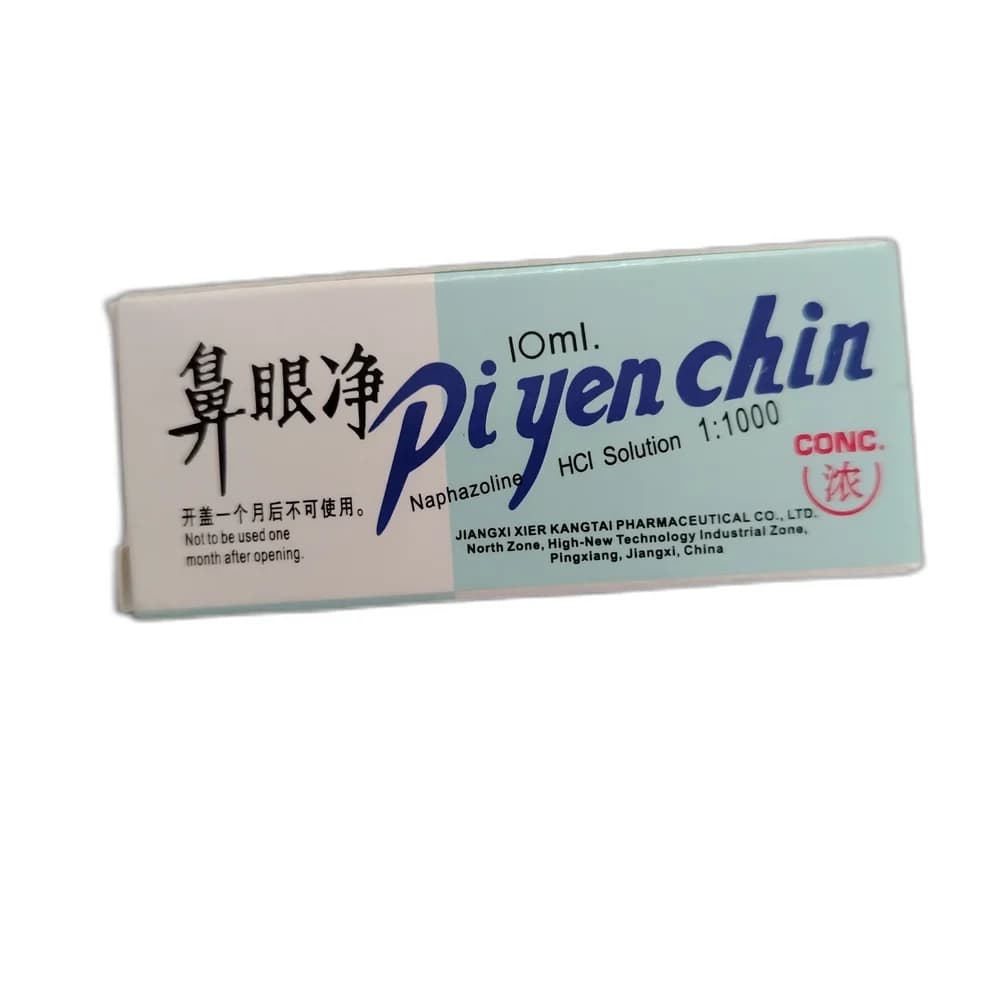 Pi Yen Chin 10 ml drops, naphazoline HCl 1:1000