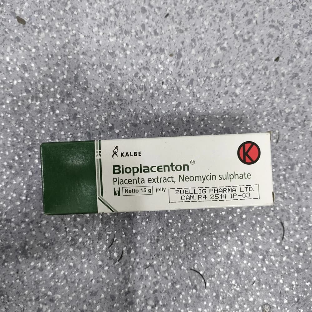 Bioplacenton Placenta extract 10% + Neomycin sulphate 0.5% in jelly base