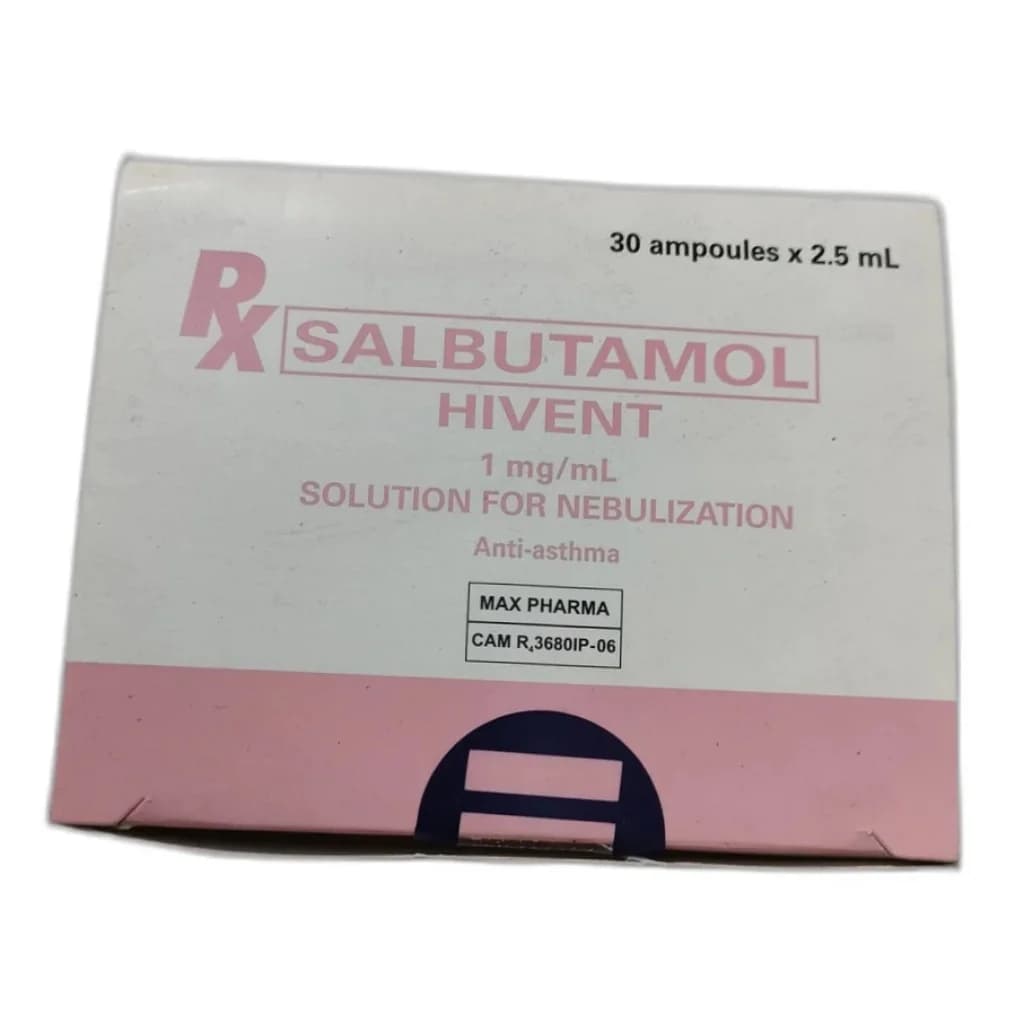 Salbutamol Hivent 1 mg/mL