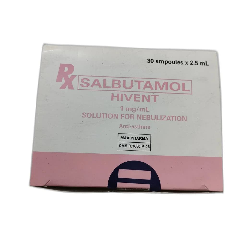 Salbutamol Hivent 1 mg/mL