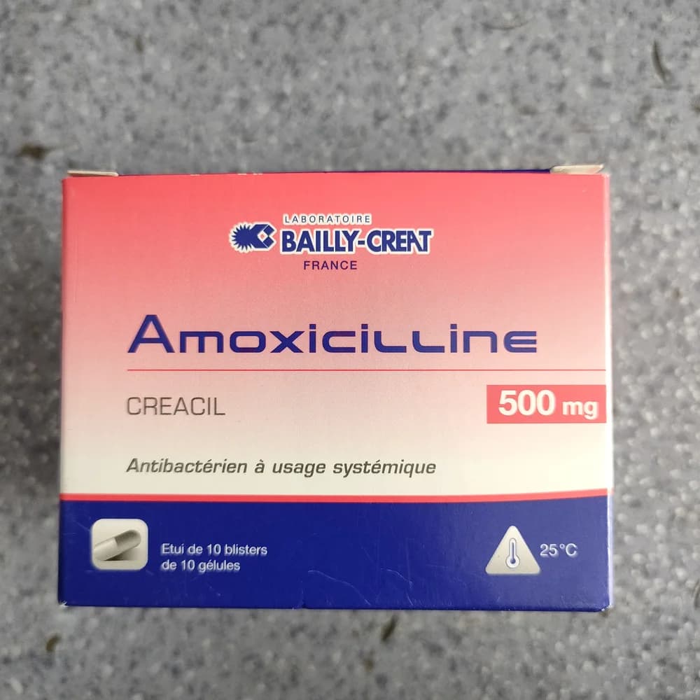 Amoxicilline Bailly-Creat (Creacil) 500 mg