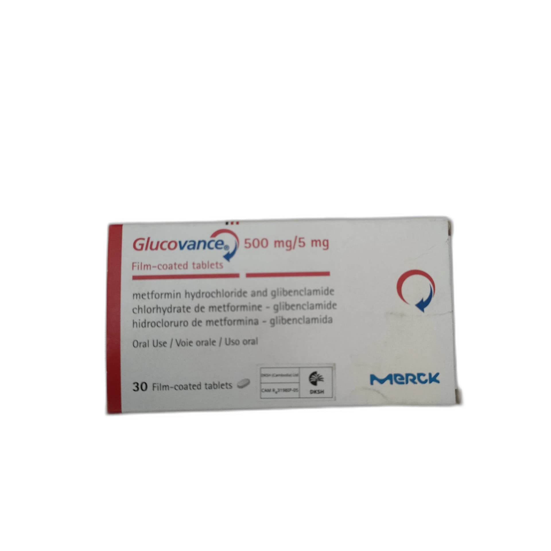 Glucovance 500 mg / 5 mg
