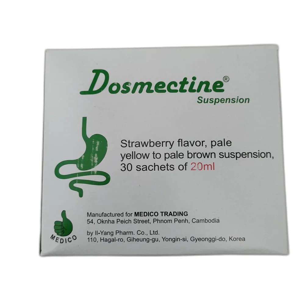 Dosmectine Suspension 3 g / 20 mL sachet