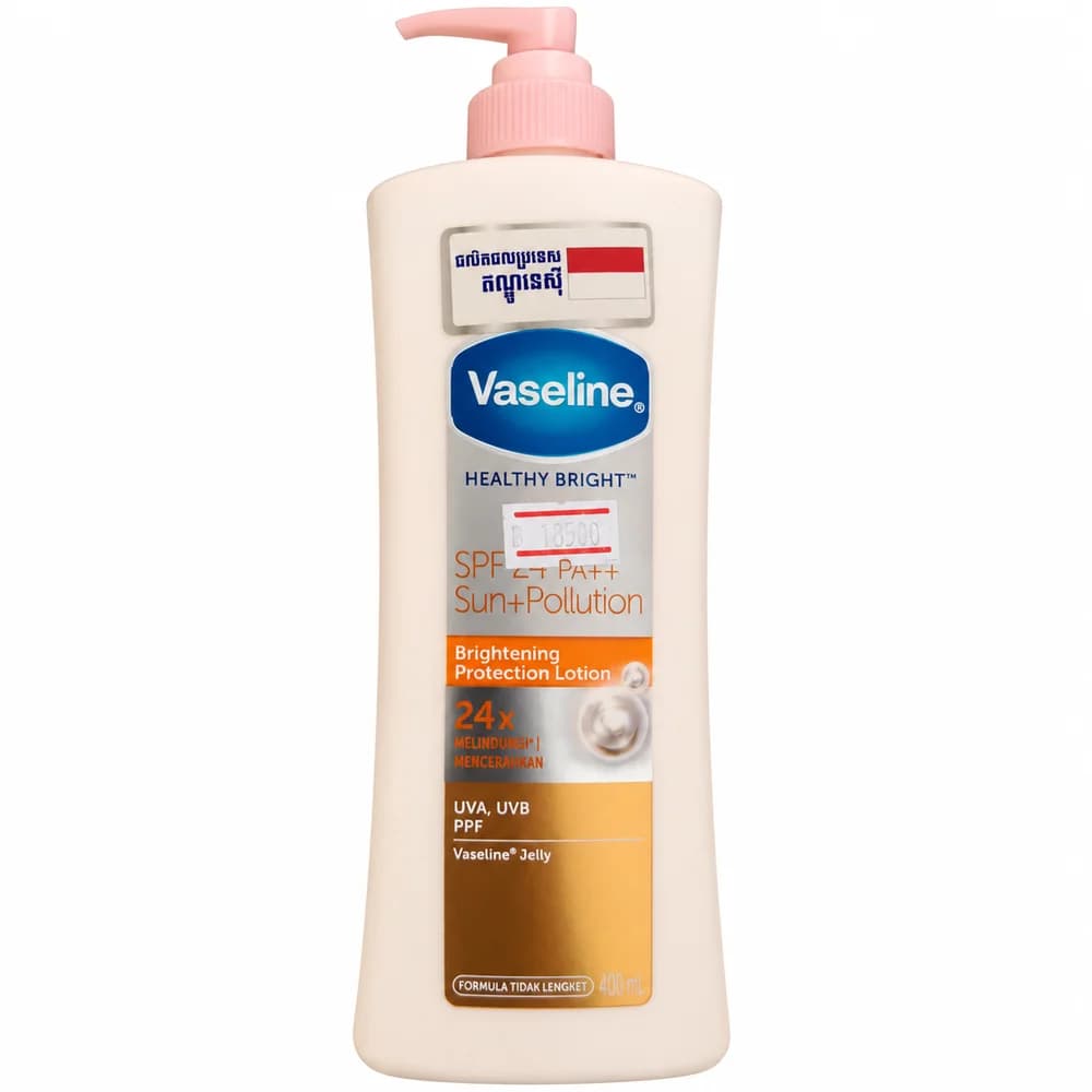 Vaseline Healthy Bright SPF 24 PA++ Sun + Pollution Protection Lotion 400 mL